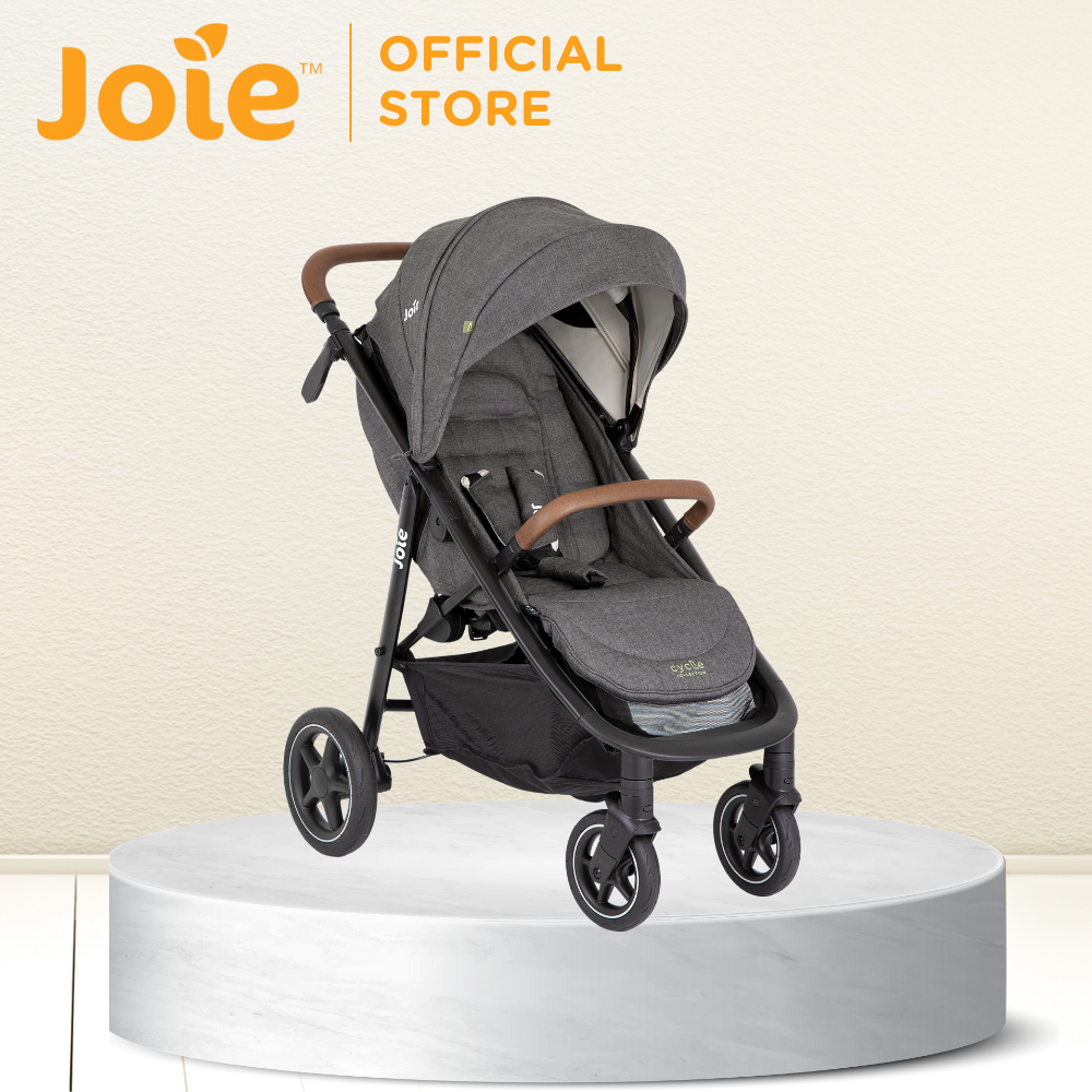 Joie Mytrax Pro Stroller Cycle with Deluxe Comfort Features - Shell Gray
