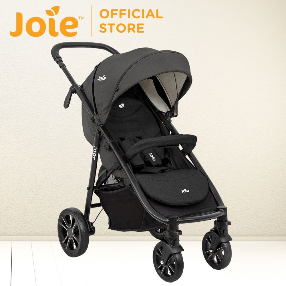 Joie Coal Literax 4 Modular Stroller one hand fold from birth up to 22kgs 5 years old stroller for toddler travel