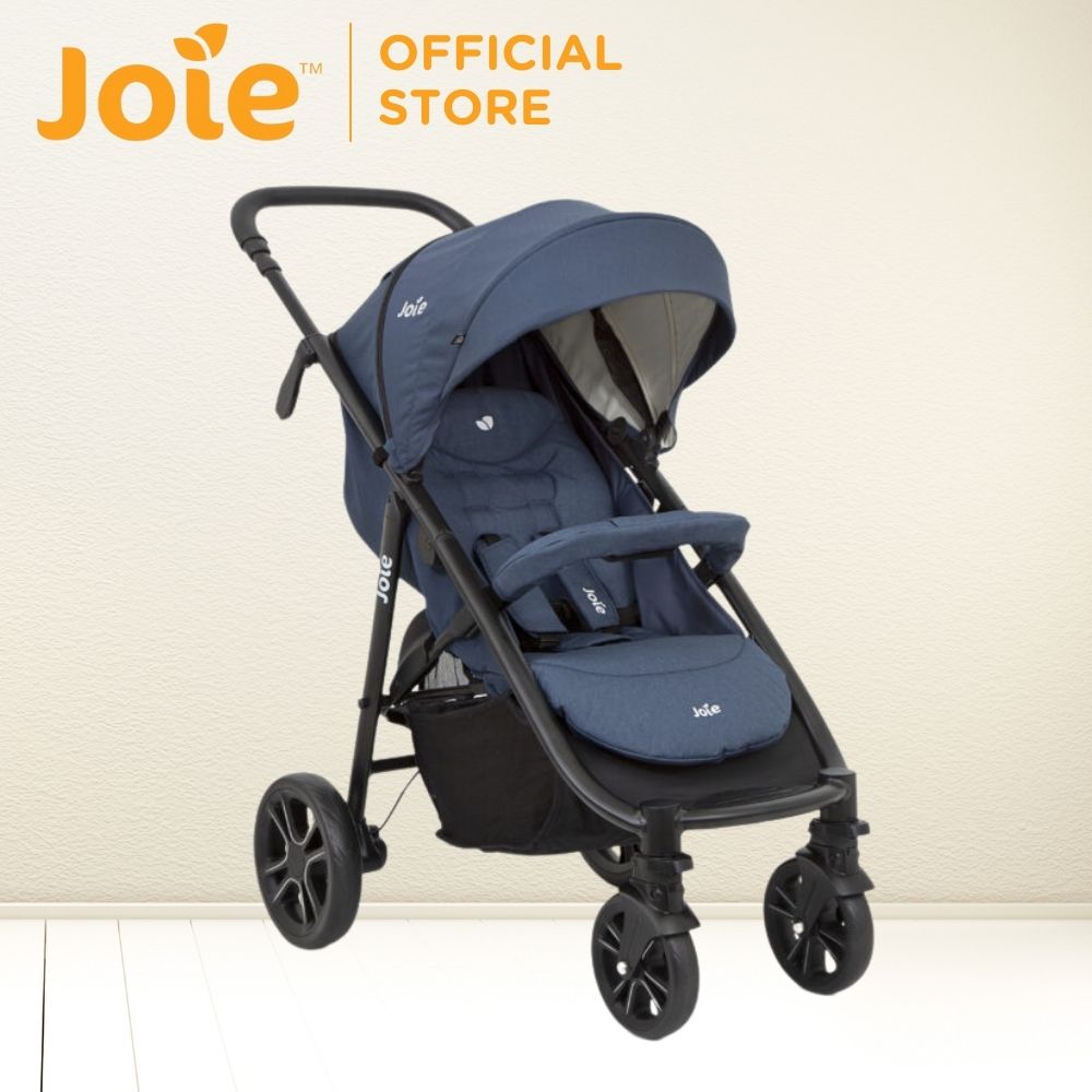 Joie Coal Literax 4 Modular Stroller one hand fold from birth up to 22kgs 5 years old stroller for toddler travel