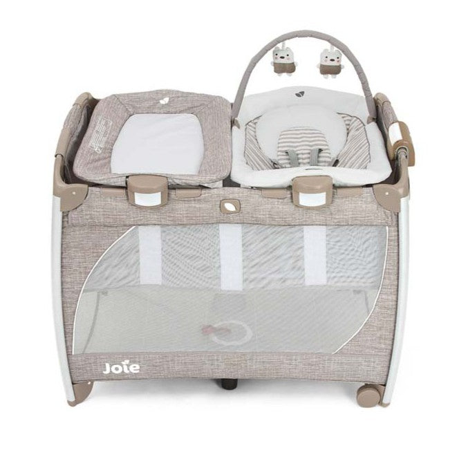 Joie Excursion Change & Bounce Trave Cot - Brown
