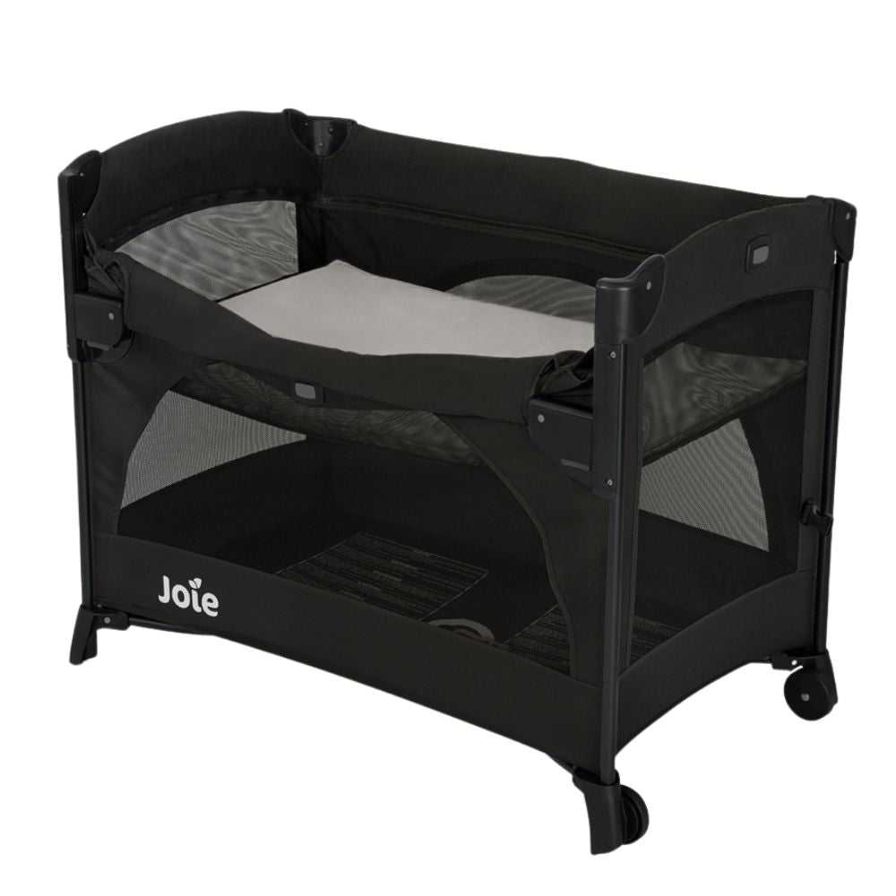 Joie Kubbie Sleep Bedside Crib & Travel Cot Suitable From Birth to 15k ...