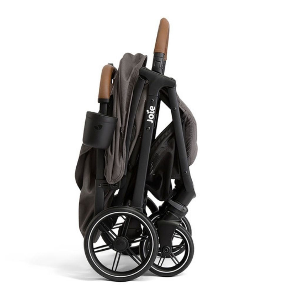 Joie Nutmeg Compact Travel Stroller Suitable From Birth to 22kg- Thunder