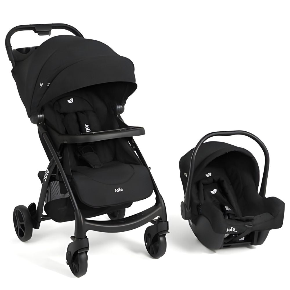 Joie Muze LX Travel System with Joie Juva Infant Car Seat - Raven