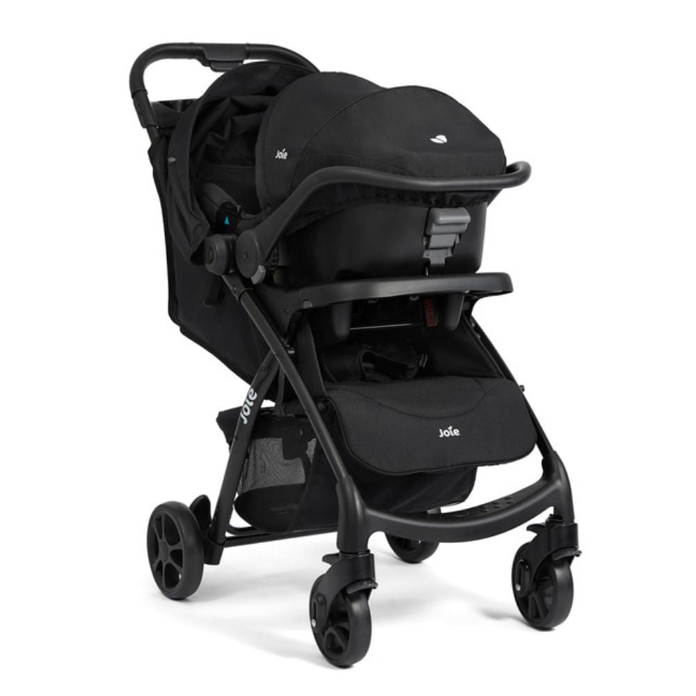 car seat stroller philippines Joie Muze LX Travel System with Joie Juva Infant Car Seat - Raven