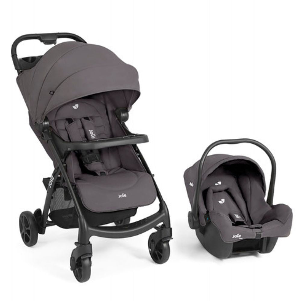Joie Muze LX Travel System with Joie Juva Infant Car Seat - Thunder