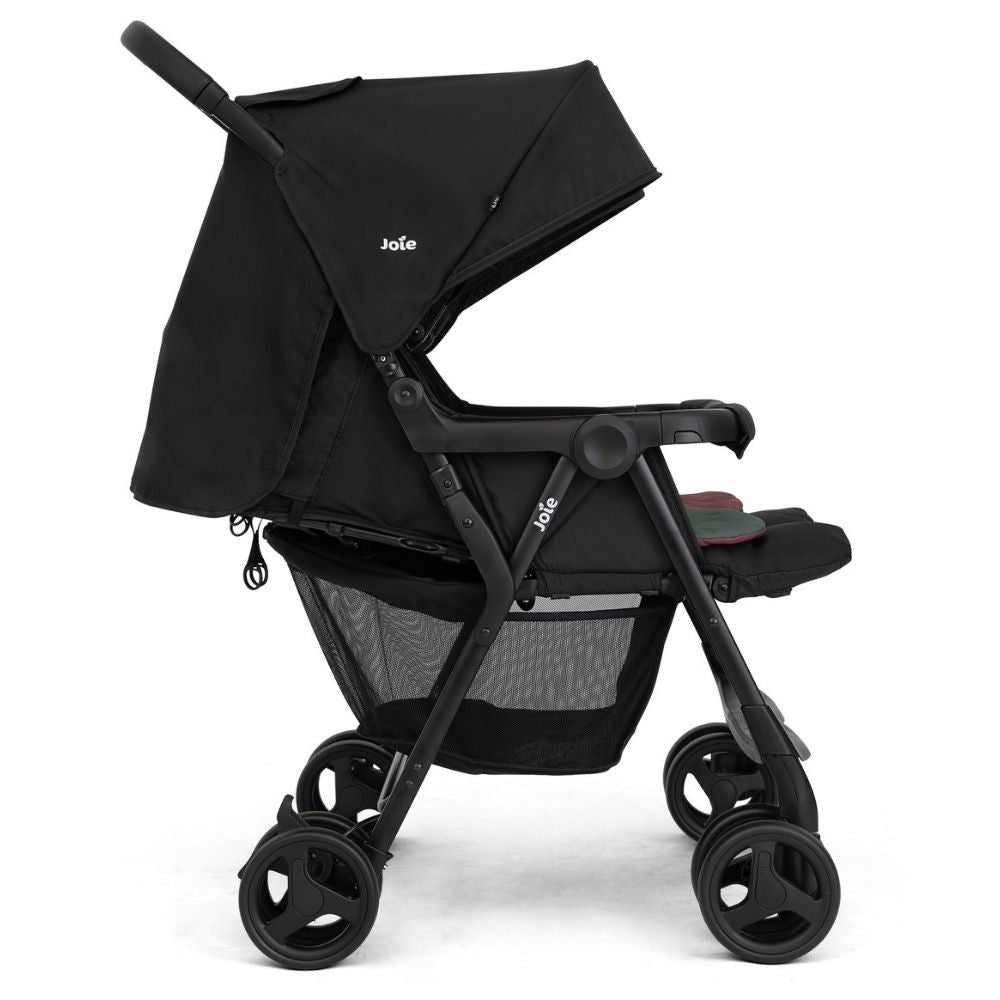 Joie Aire Twin Stroller Suitable From Birth To 15kg- Shale