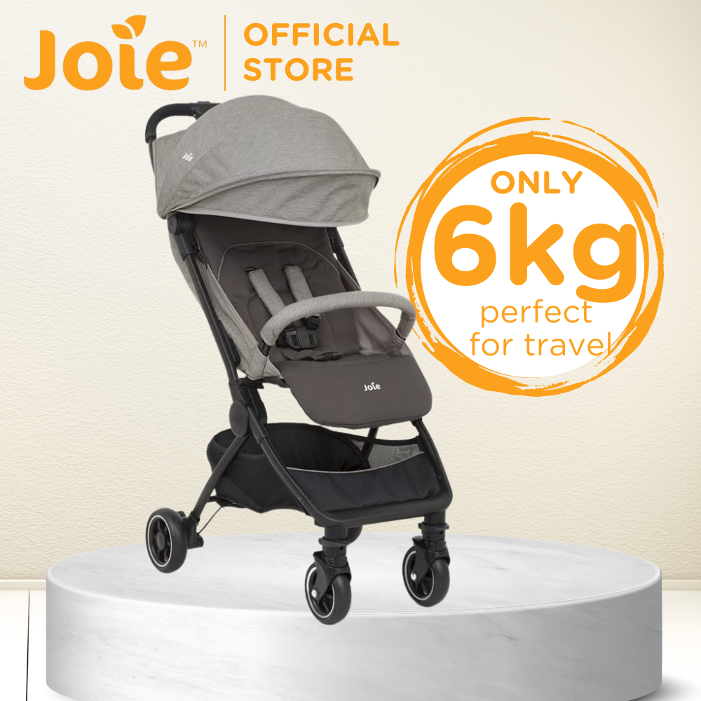 Joie Dark Pewter - Pact Stroller Compact and Lightweight Easy Travel Stroller