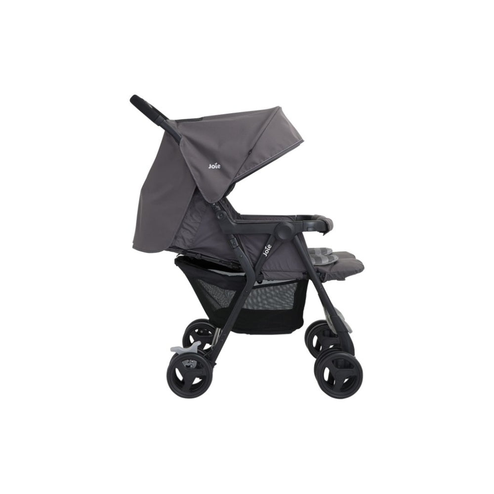 Joie Aire Twin Stroller (Dark Pewter)