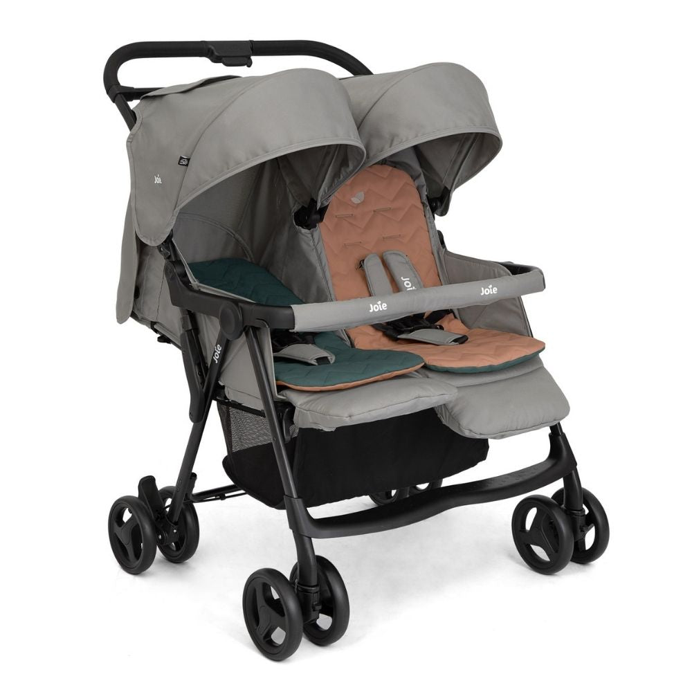 Joie Aire Twin Stroller (Pebble)