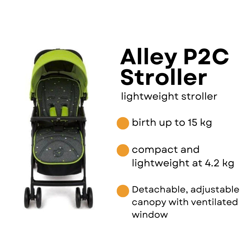 Joie Alley P2c Stroller (Citrus)