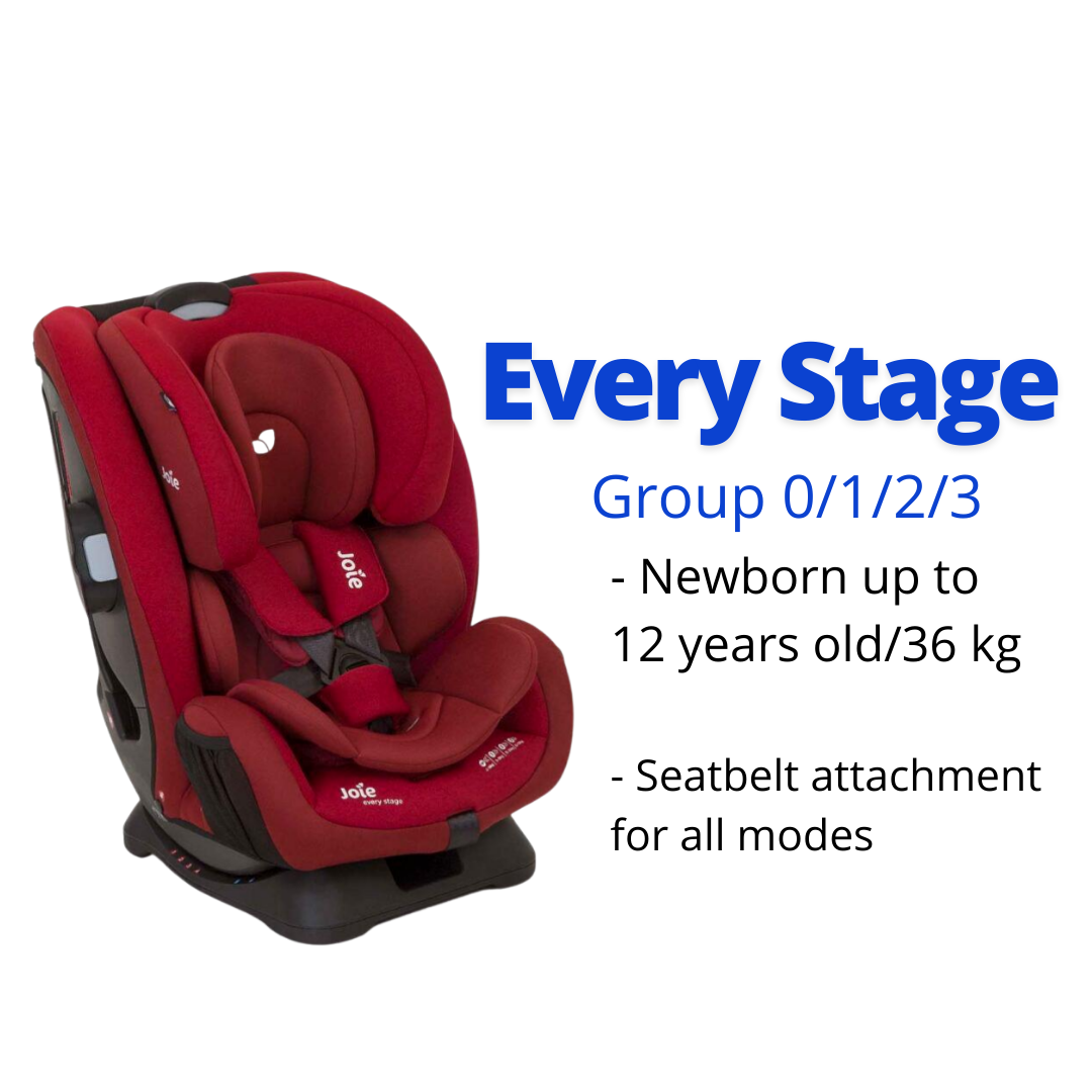 Joie Every Stage Car Seat (Salsa)