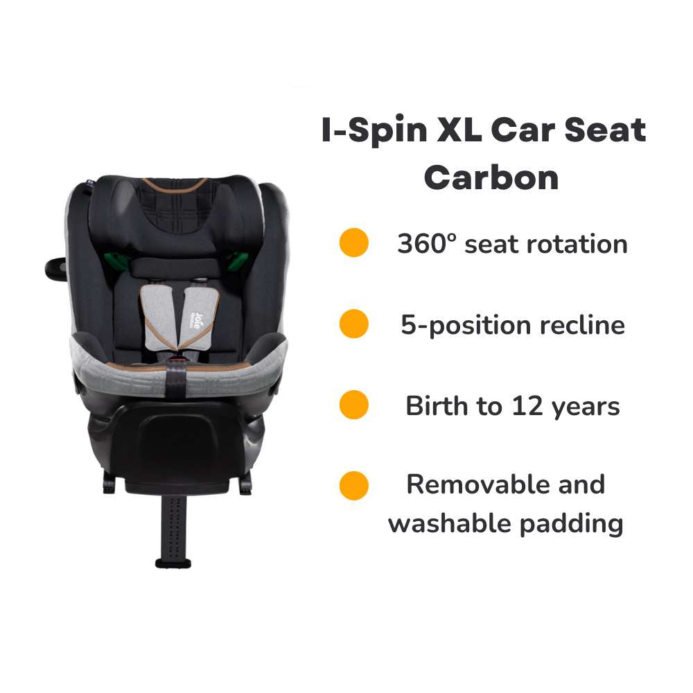 Joie I-Spin XL Car Seat (Carbon)