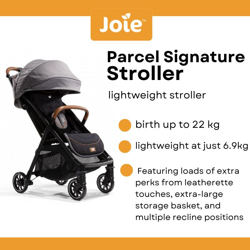 Joie Parcel Signature Stroller (Carbon)