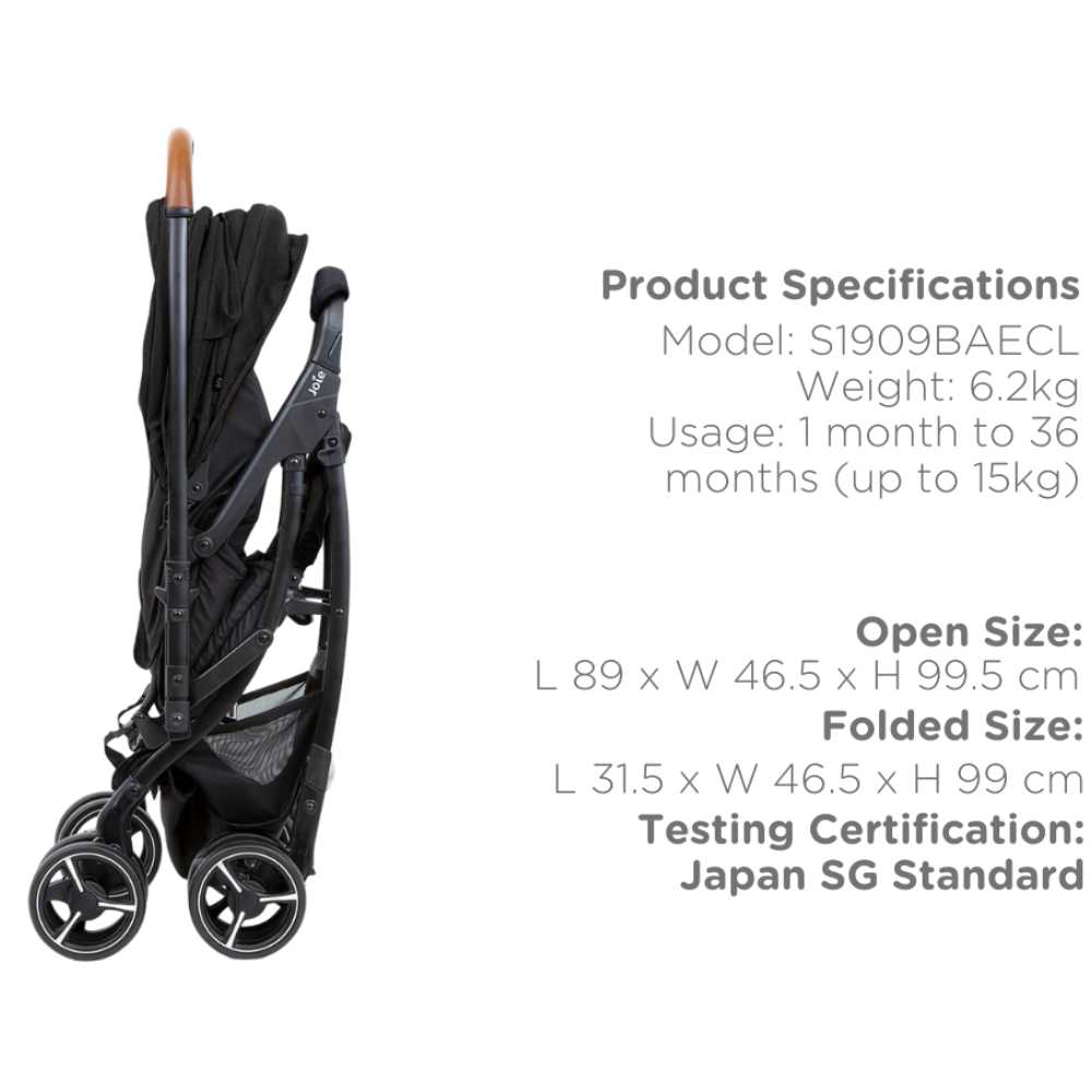 Joie SMA Baggi 4WD Drift Signature Stoller (Eclipse)