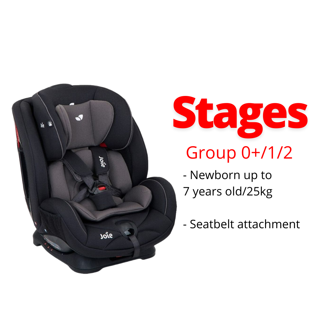 Joie Stages Car Seat (Coal)