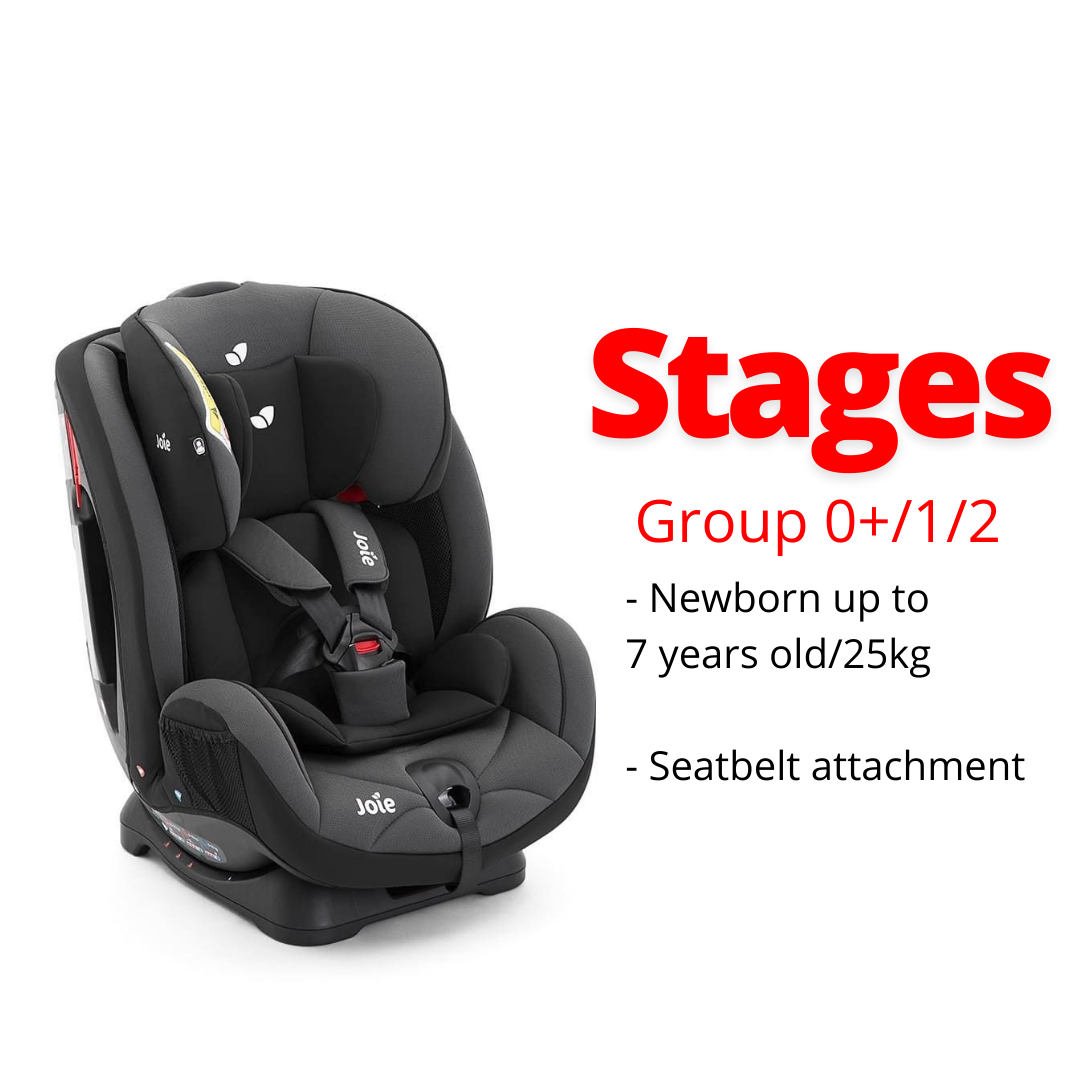 Joie Stages Car Seat (Ember)