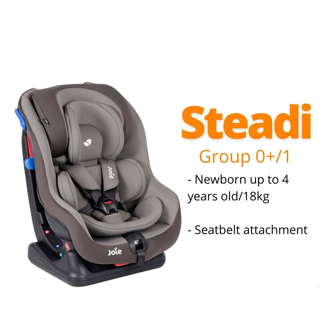 Joie Steadi Car Seat (Dark Pewter)