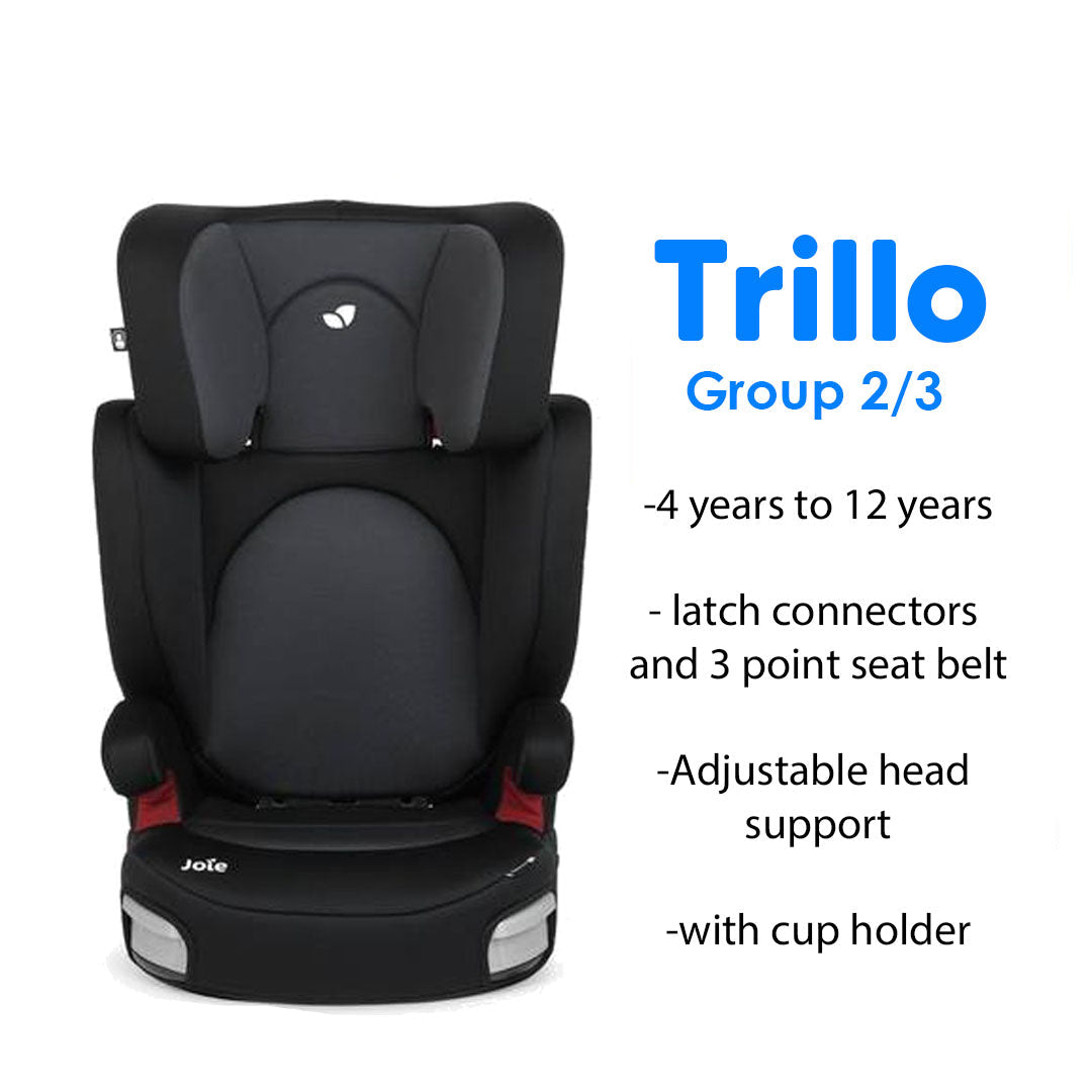 Joie Trillo Car Seat (Black Ink)