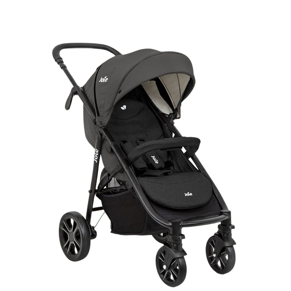 Joie Coal Literax 4 Modular Stroller - One-hand fold
