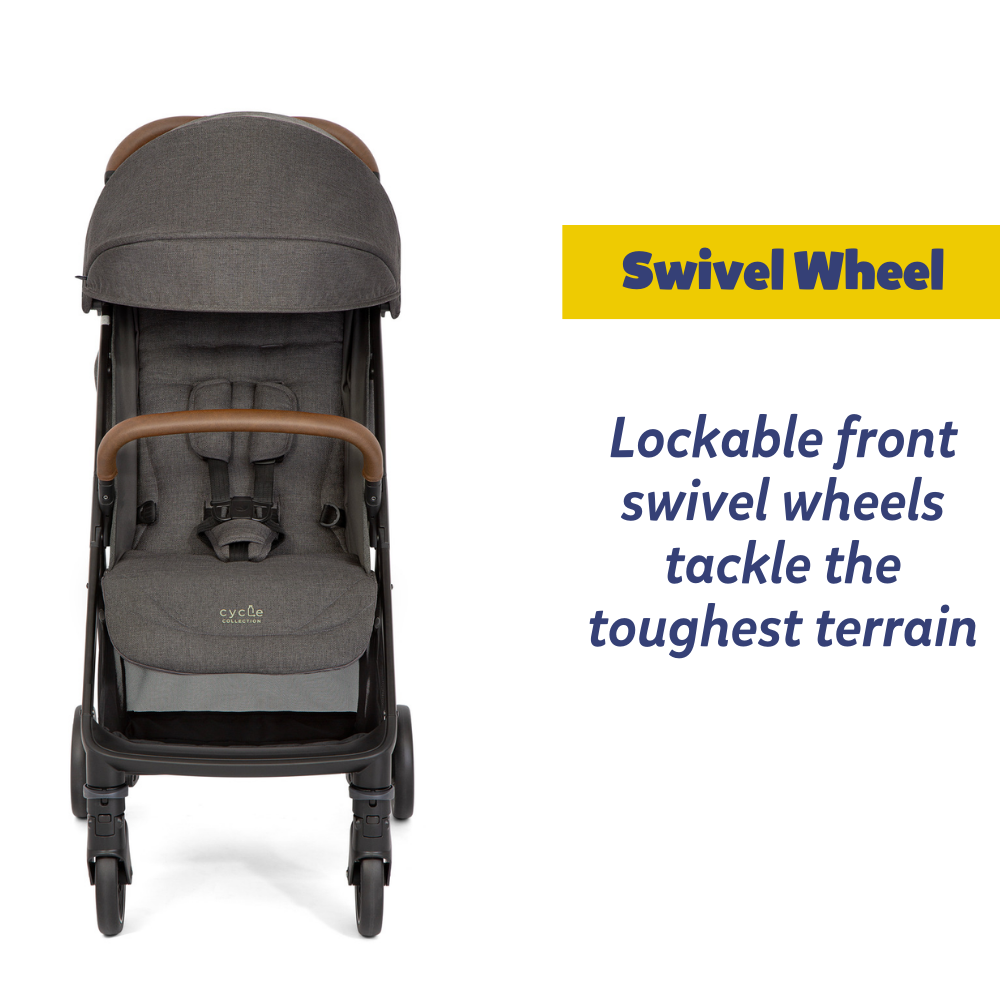 Joie Pact Pro Stroller Cycle - Shell Gray