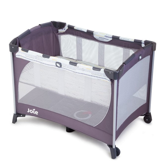 Joie Commuter Change & Snooze Travel Cot - Khloe & Bert Gray