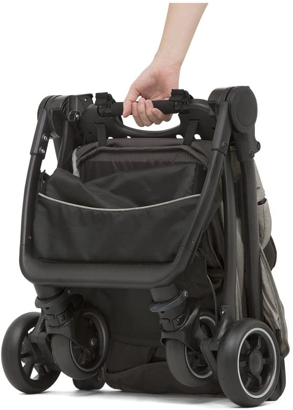 Joie Dark Pewter - Pact Stroller Compact and Lightweight Easy Travel Stroller