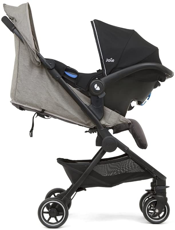 Joie Dark Pewter - Pact Stroller Compact and Lightweight Easy Travel Stroller
