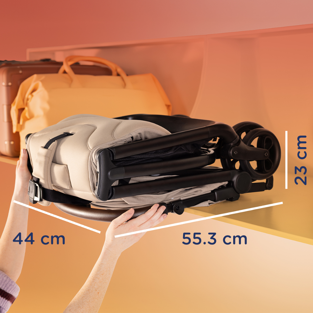 Joie Porto™ Lightweight Cabin Stroller Suitable from Birth Up to 22 kg (approx. 4 years)