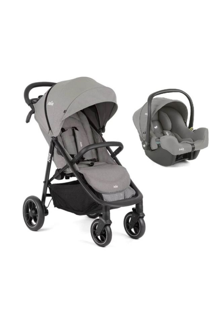Joie Litetrax 4 Travel System- Pebble